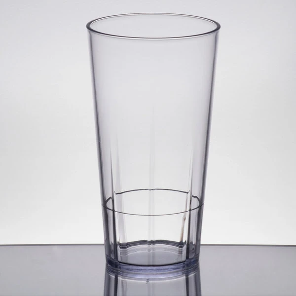 Cambro LDT22152 Lido 22 Oz. Clear SAN Plastic Tumbler - 36/Case 4 Cambro LDT22152 Lido 22 Oz. Clear SAN Plastic Tumbler - 36/Case - Image 2