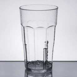 Alternative view of Cambro LT22152 Laguna 22 Oz. Clear Customizable SAN Plastic Tumbler - 36/Case