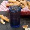 Cambro D12608 Del Mar 12 Oz. Sapphire Blue Customizable SAN Plastic Tumbler - 36/Case -Acopa Shop 941678
