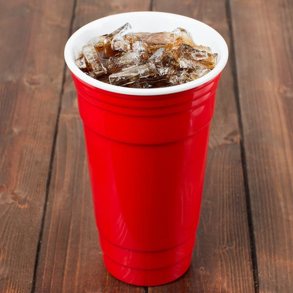 GET Enterprises GET SC-32-R To-Go 32 Oz. Red Customizable Plastic Reusable Tumbler - 24/Case 3 GET Enterprises GET SC-32-R To-Go 32 Oz. Red Customizable Plastic Reusable Tumbler - 24/Case