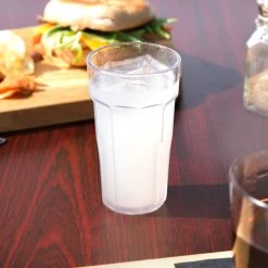Cambro LT6152 Laguna 6 Oz. Clear Customizable SAN Plastic Tumbler - 36/Case