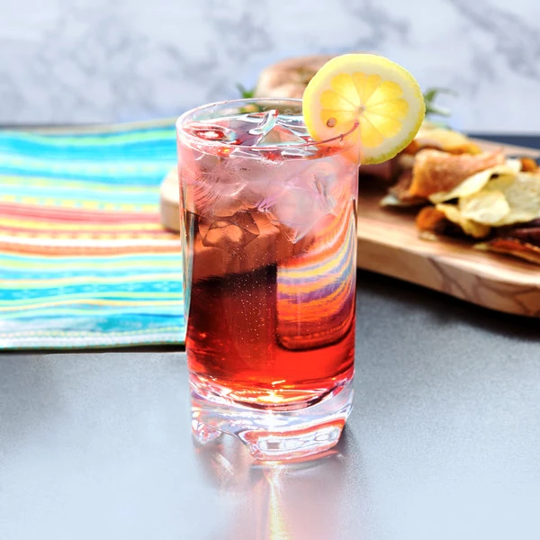 GET Enterprises GET SW-1426-1-SAN-CL Roc N' Roll 14 Oz. Customizable SAN Plastic Highball Glass - 24/Case 3 GET Enterprises GET SW-1426-1-SAN-CL Roc N' Roll 14 Oz. Customizable SAN Plastic Highball Glass - 24/Case