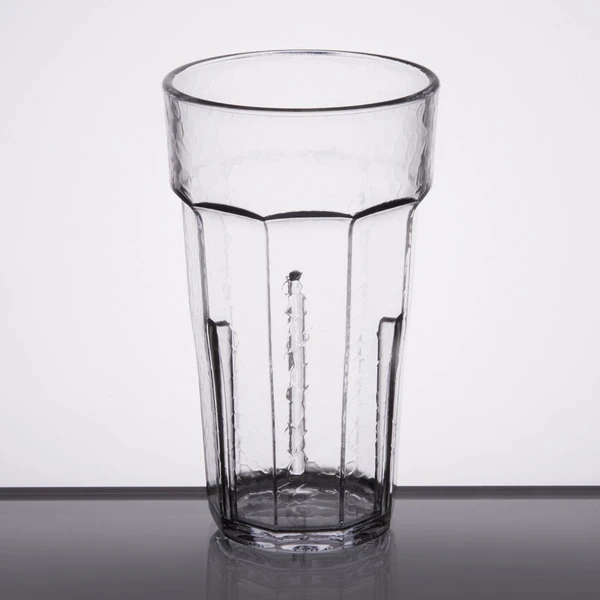 Cambro LT6152 Laguna 6 Oz. Clear Customizable SAN Plastic Tumbler - 36/Case 4 Cambro LT6152 Laguna 6 Oz. Clear Customizable SAN Plastic Tumbler - 36/Case - Image 2