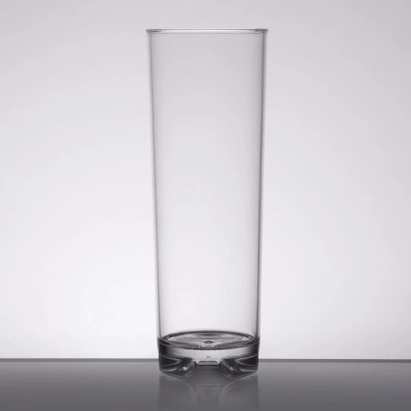 GET Enterprises GET SW-1444-1-CL Roc N' Roll 12 Oz. Customizable SAN Plastic Collins Glass - 24/Case 4 GET Enterprises GET SW-1444-1-CL Roc N' Roll 12 Oz. Customizable SAN Plastic Collins Glass - 24/Case - Image 2