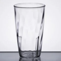 Alternative view of Carlisle 4366307 Swirl 8 Oz. Clear Polycarbonate Tumbler - 36/Case